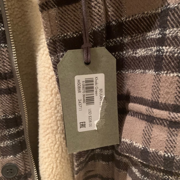 New Allsaints Beulah Sherpa lined shirt - Picture 4 of 8